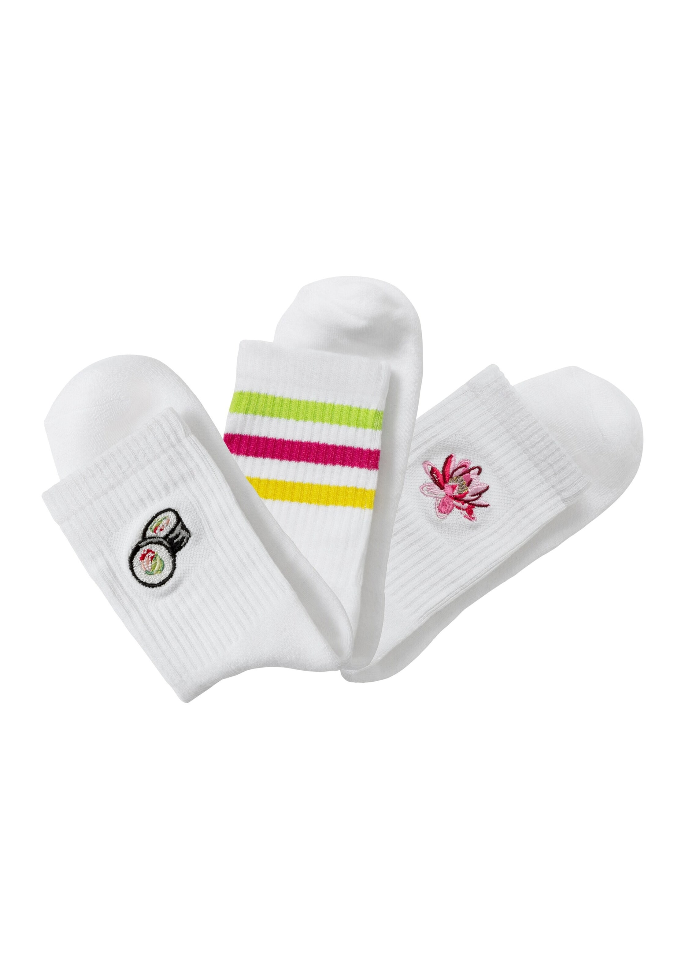 LASCANA Socks in White: front