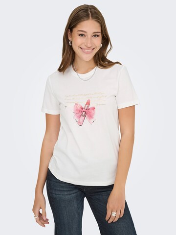 T-shirt ONLY en blanc