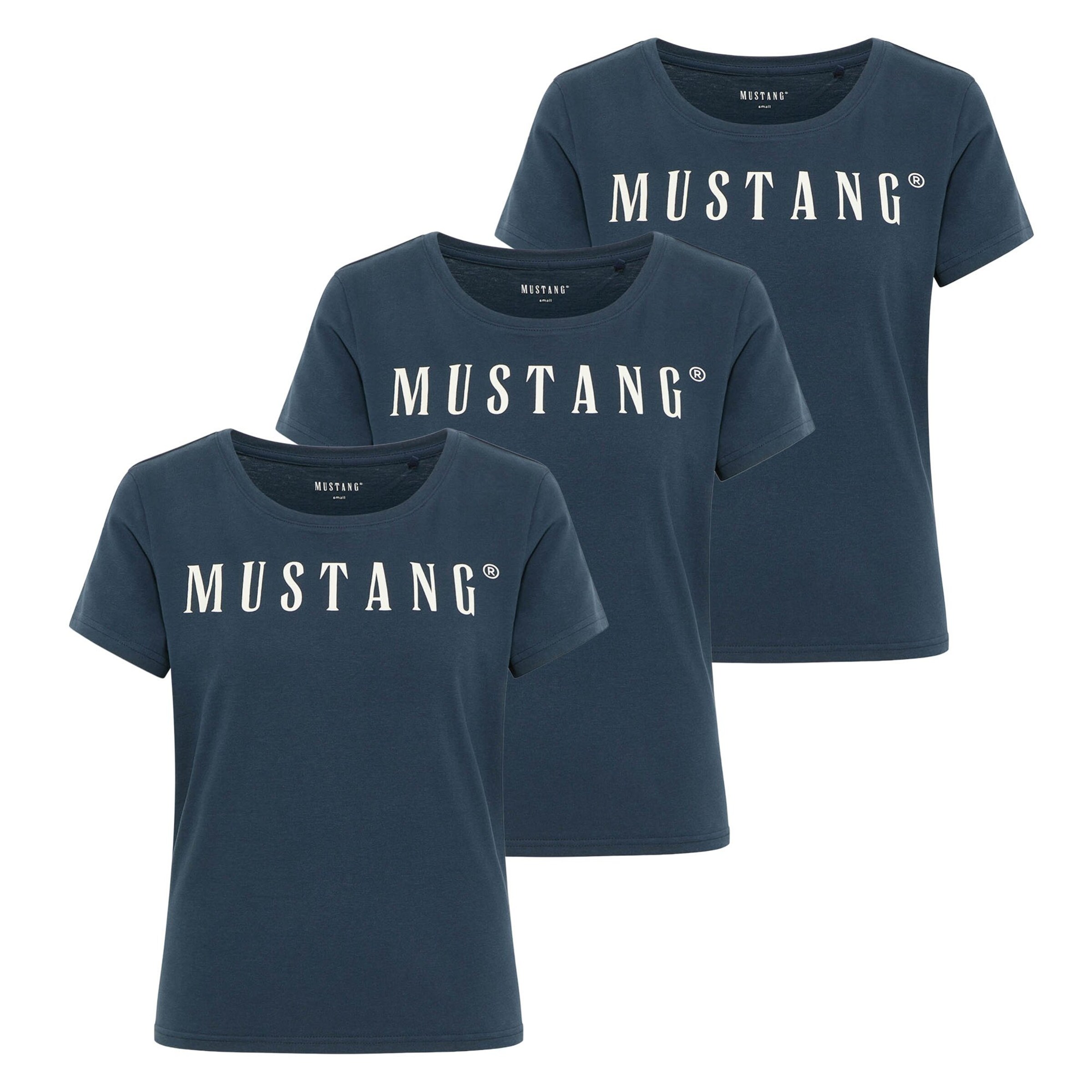 MUSTANG Shirt in Blue: front