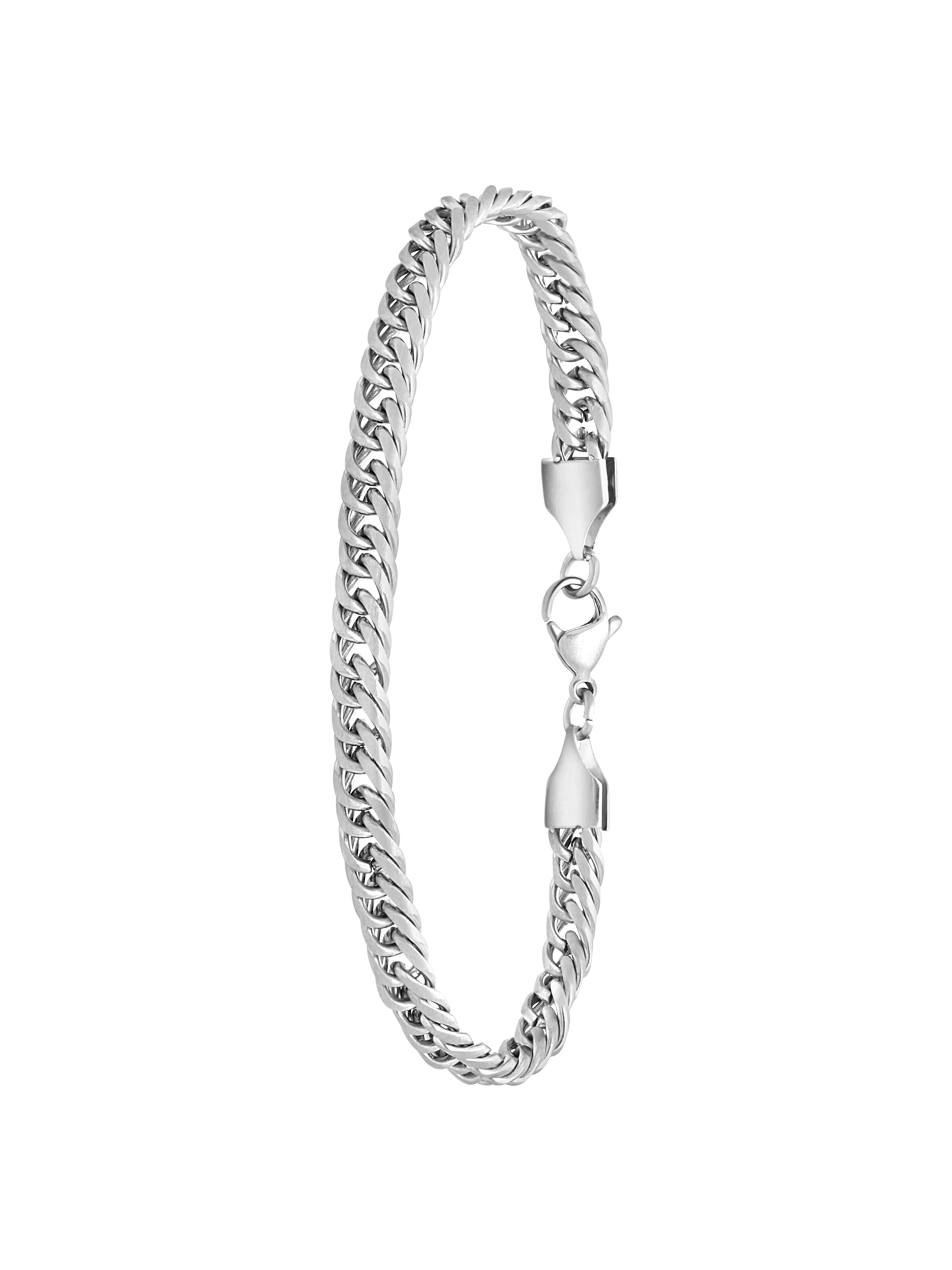 Lucardi Bracelet in Silver: front