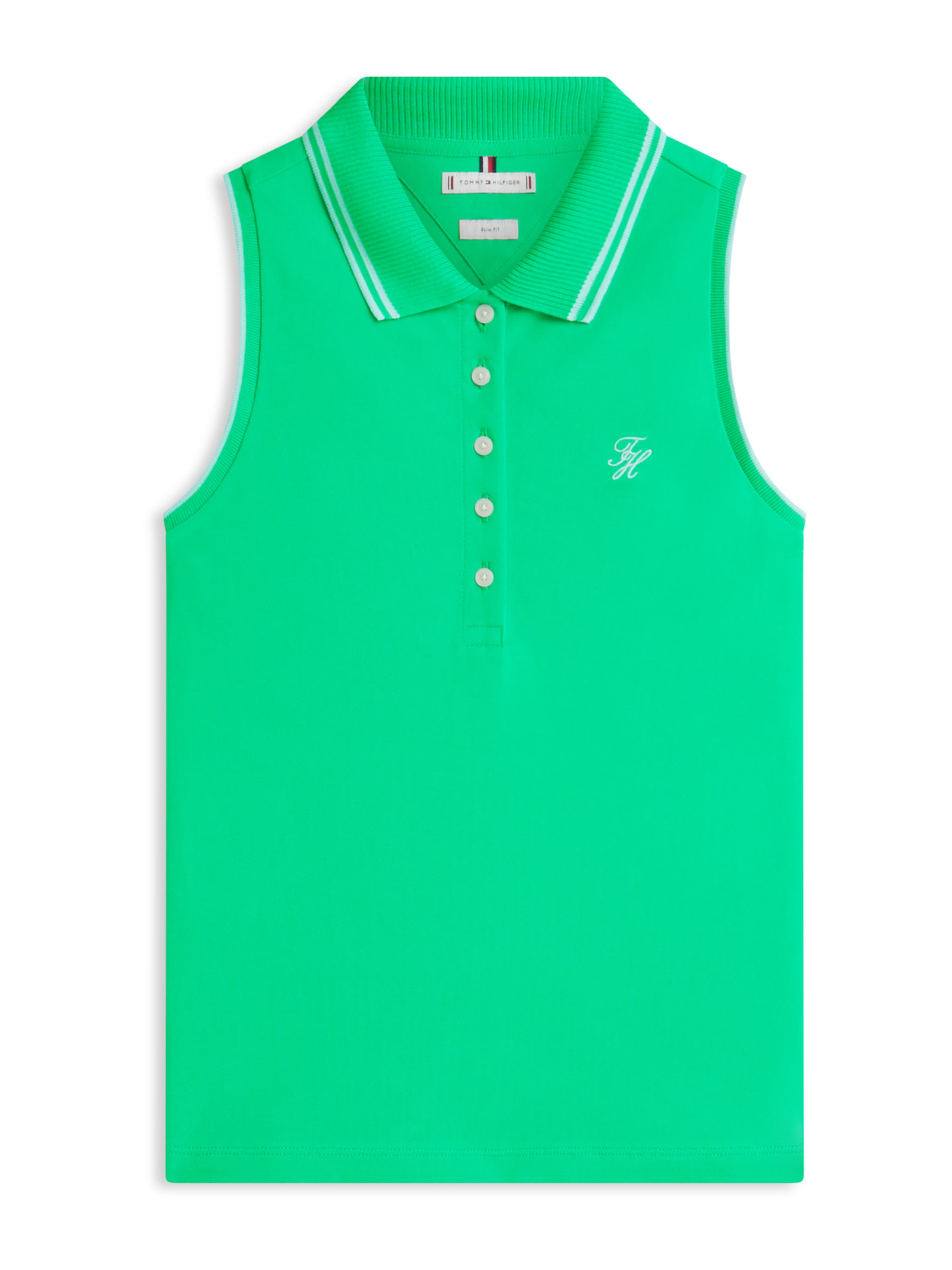 TOMMY HILFIGER Top in Green: front