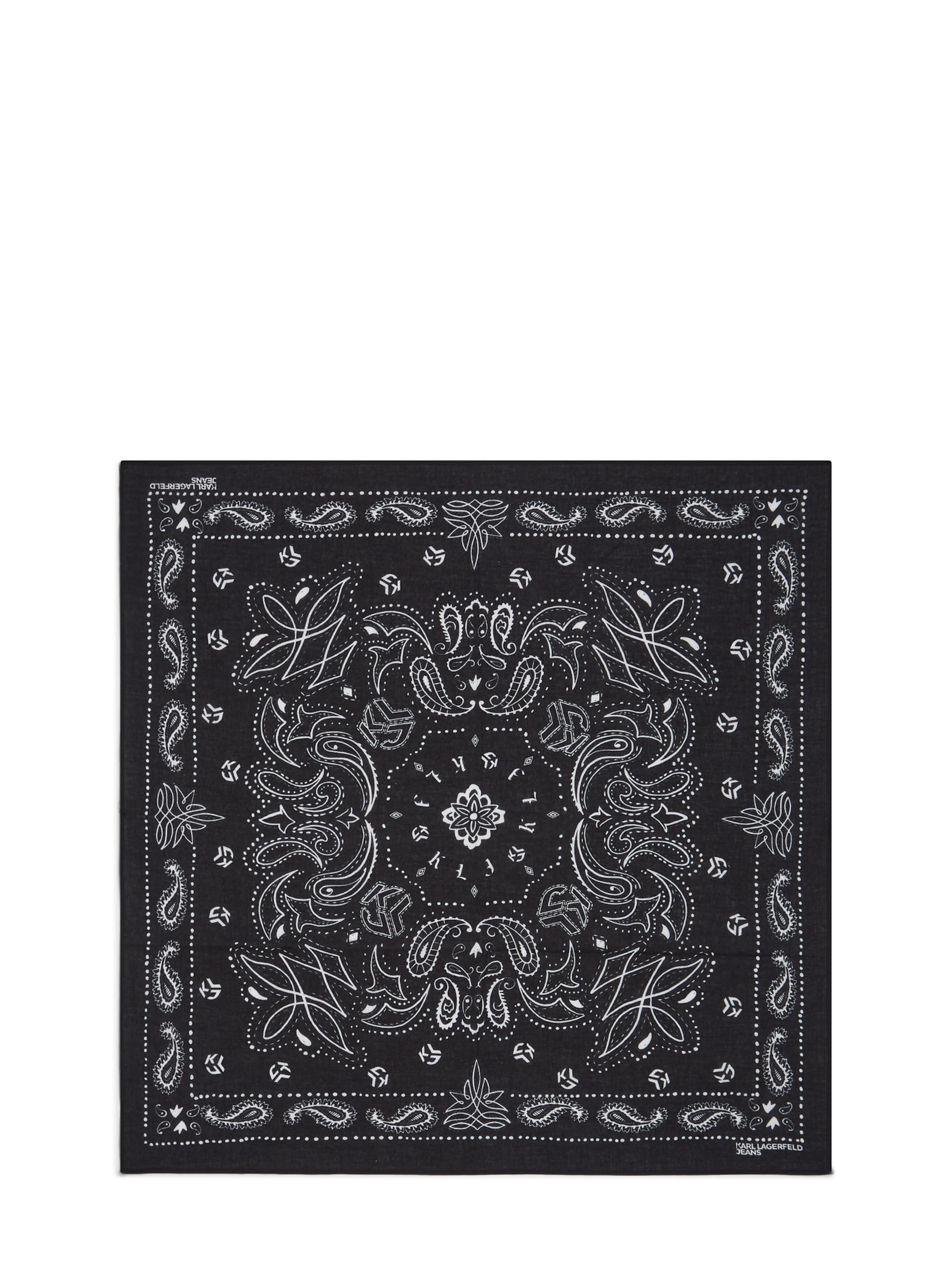 Foulard di KARL LAGERFELD JEANS in nero: frontale