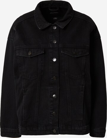 Monki Between-Season Jacket in Black: front