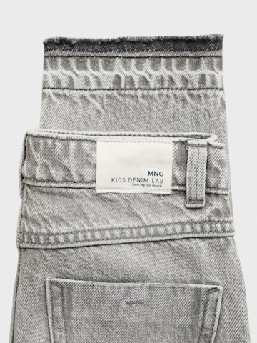 MANGO KIDS Tapered Jeans in Grijs
