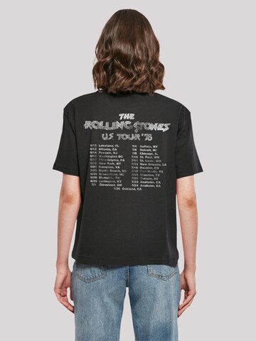 F4NT4STIC T-Shirt 'The Rolling Stones US Tour '78' in Schwarz