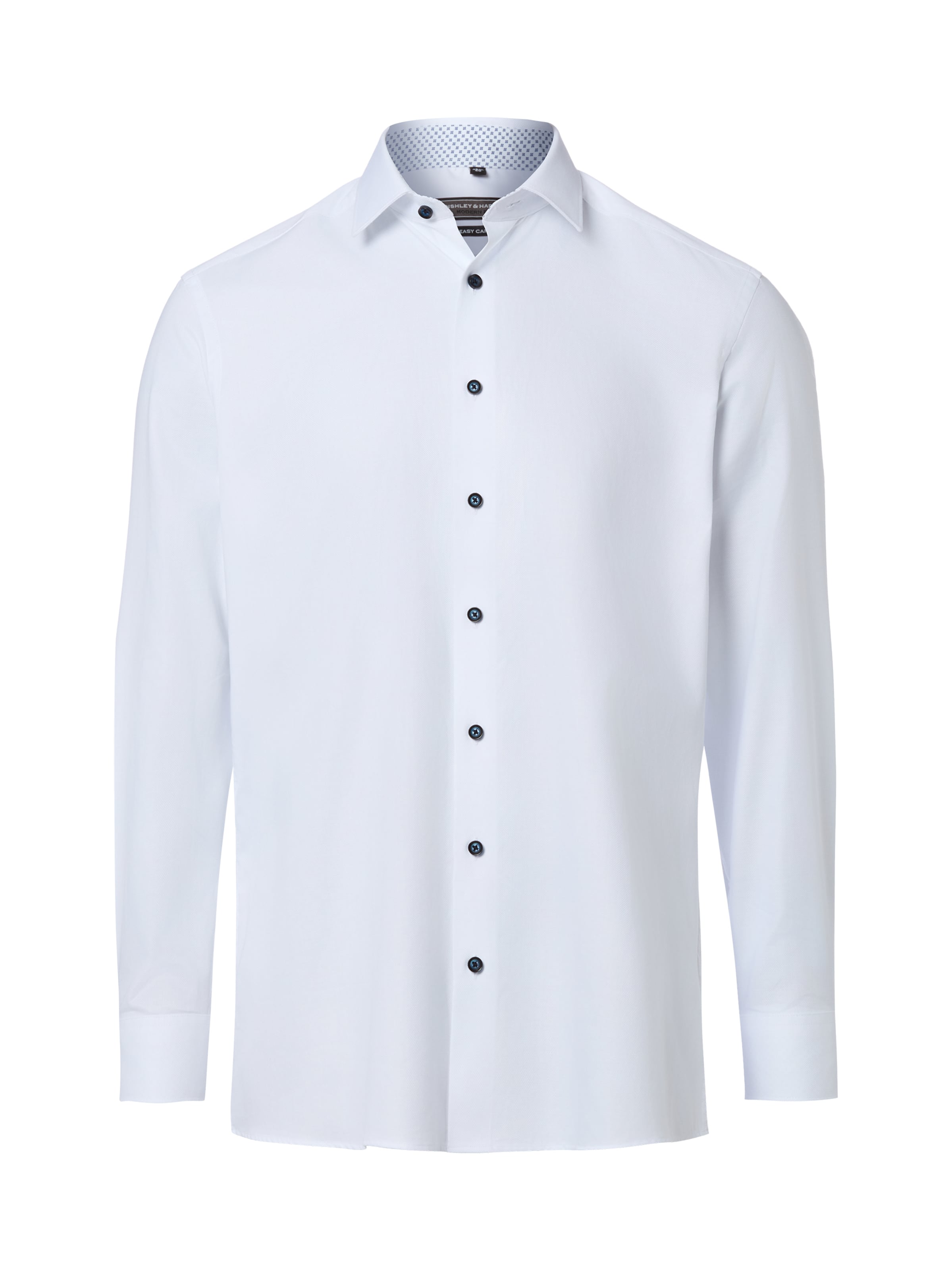 Finshley & Harding Businesshemd 'Easy Care' in weiß, Produktansicht