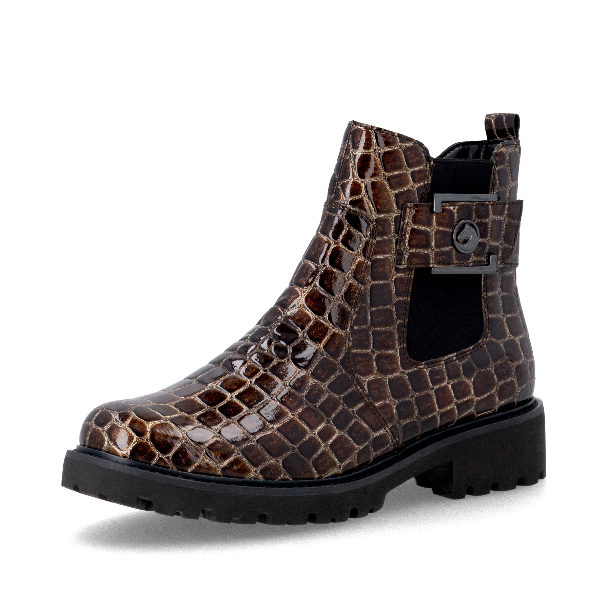 Bottines REMONTE en marron : devant