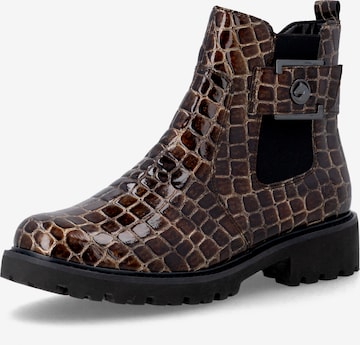 Bottines REMONTE en marron : devant
