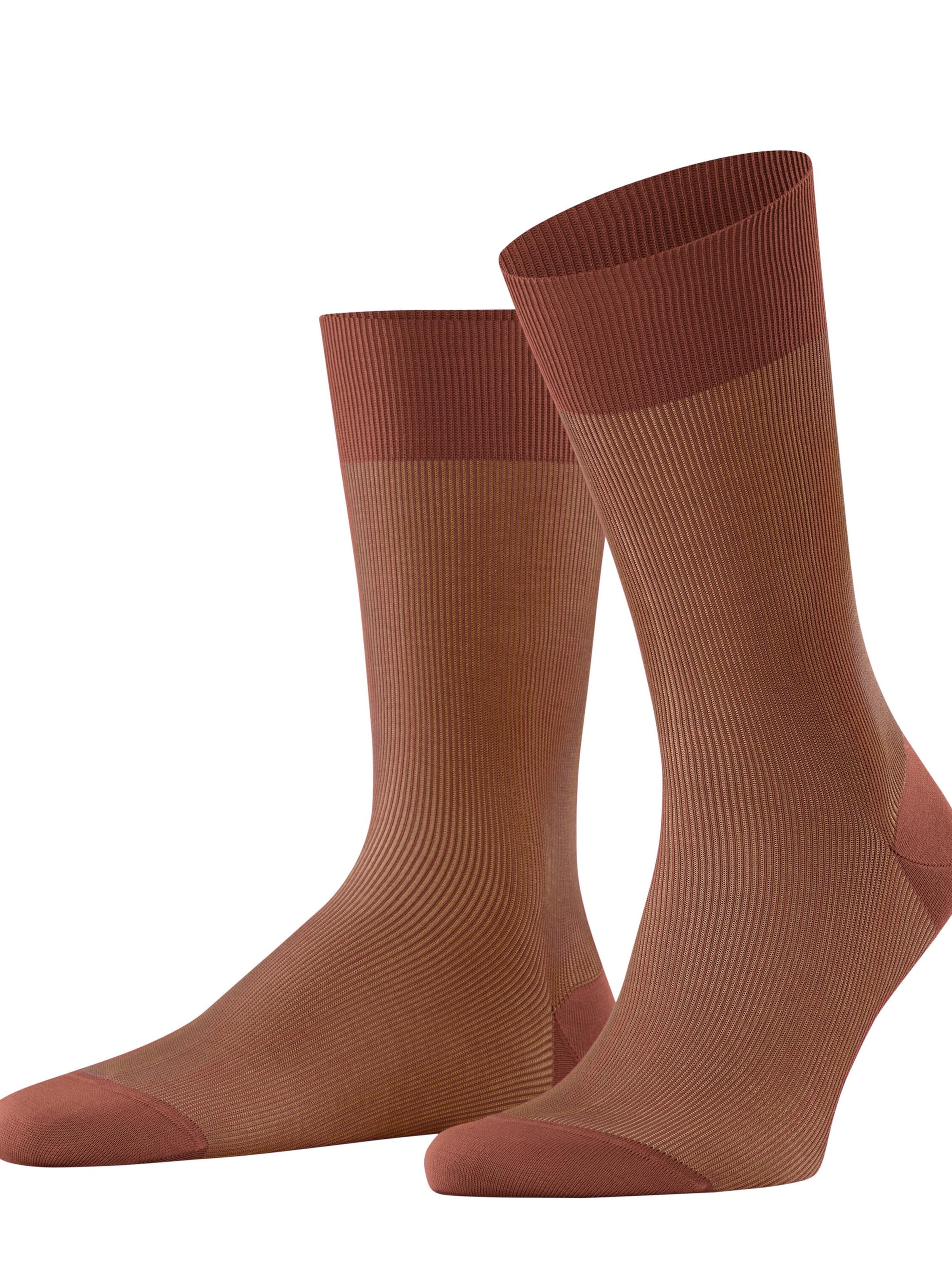 FALKE Socks 'Fine Shadow' in Pink: front