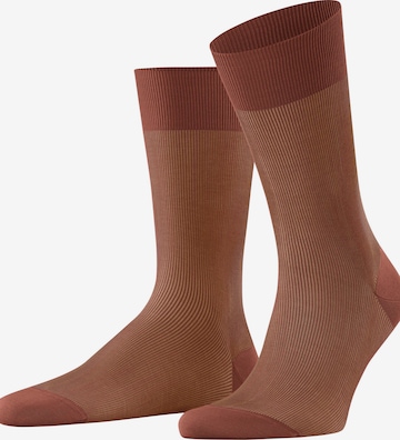 FALKE Socks 'Fine Shadow' in Pink: front