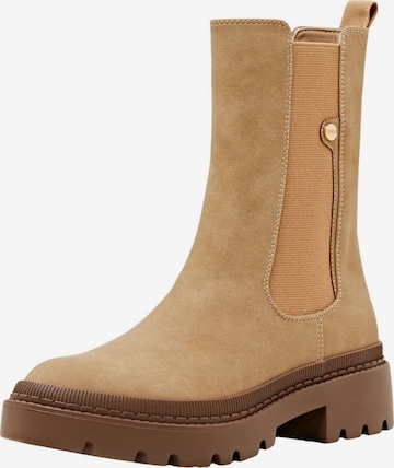 ESPRIT Chelsea boots in Bruin: voorkant