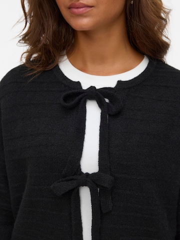 VERO MODA Knit cardigan 'BOOM' in Black