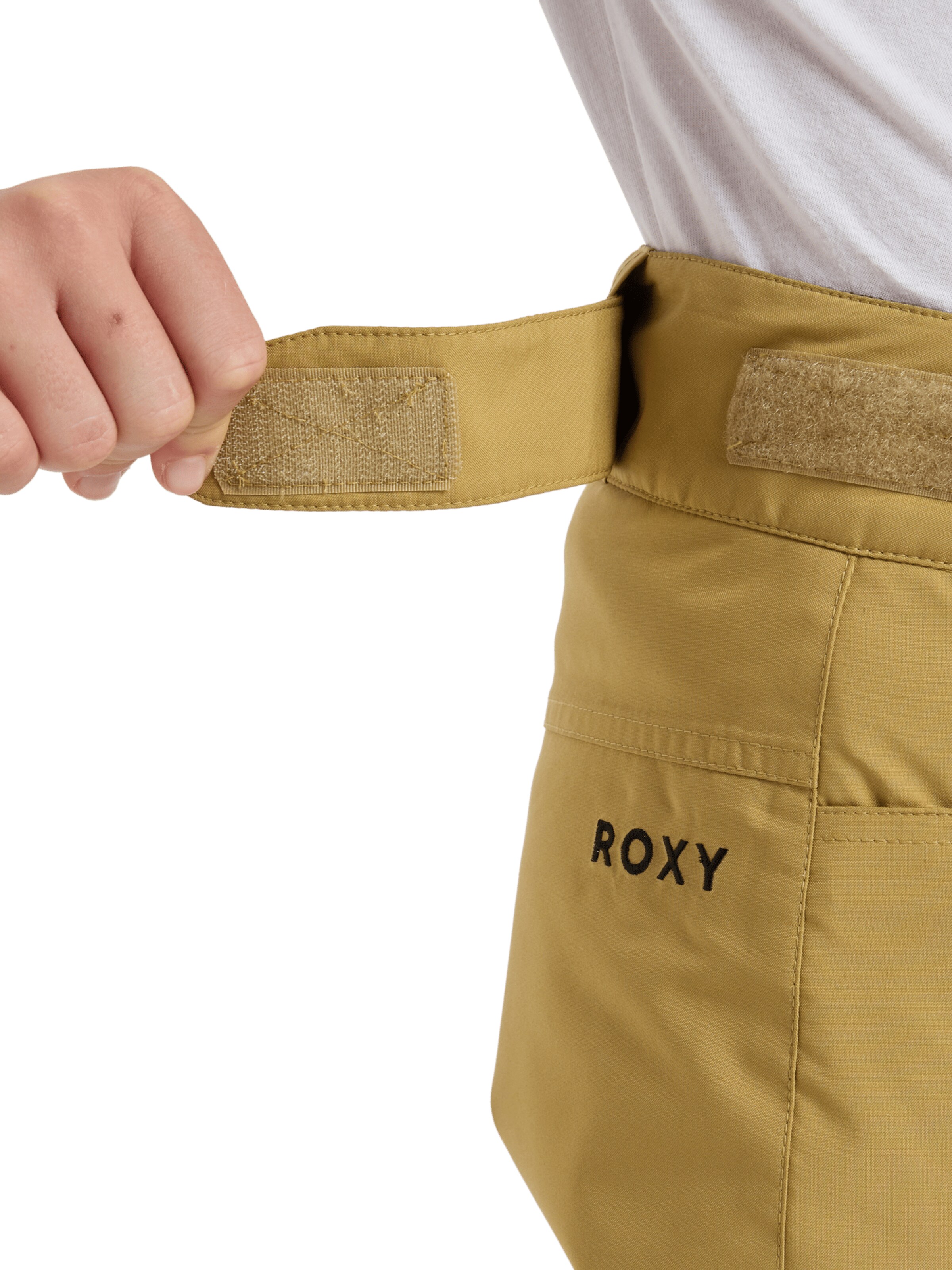 ROXY Regular Workout Pants 'Backyard' in Yellow