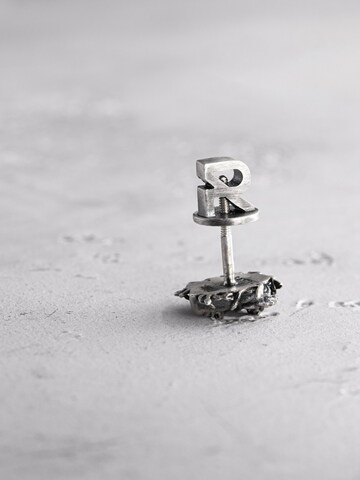 REYTEL Earring 'MEDUSA GORGON' in Silver