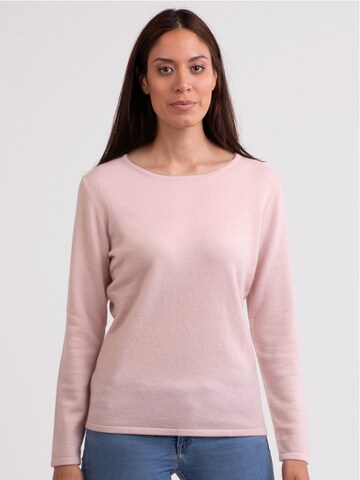 Pullover di CASH-MERE.CH in rosa: frontale