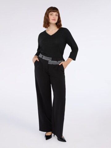 Pullover di Fiorella Rubino in nero: frontale