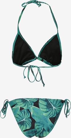 Urban Classics Triangel Bikini in Grün