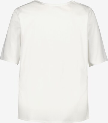 SAMOON Koszulka w kolorze biały