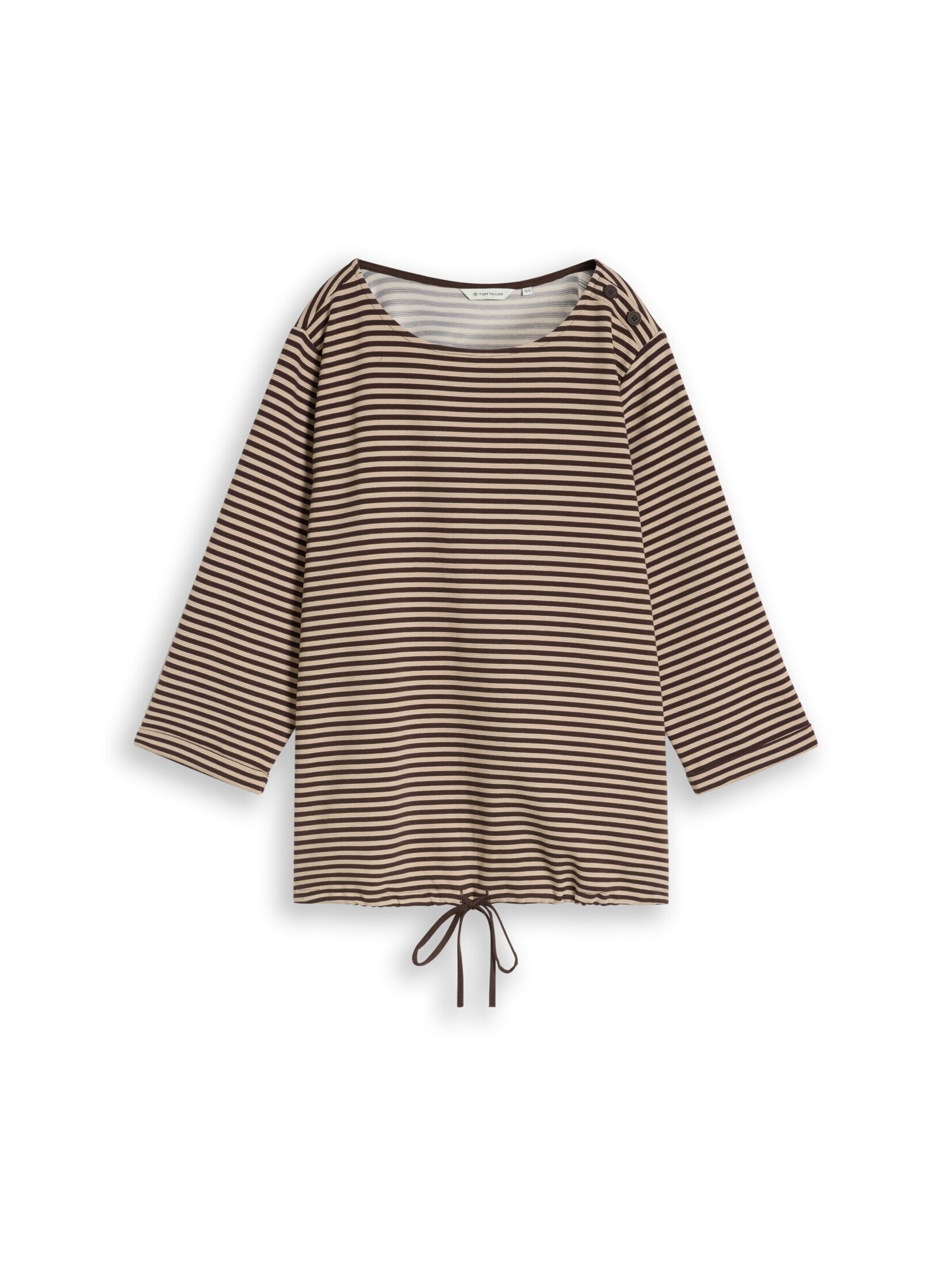 Tom Tailor Women + Póló - barna: elől