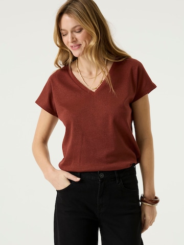 T-shirt GARCIA en marron : devant