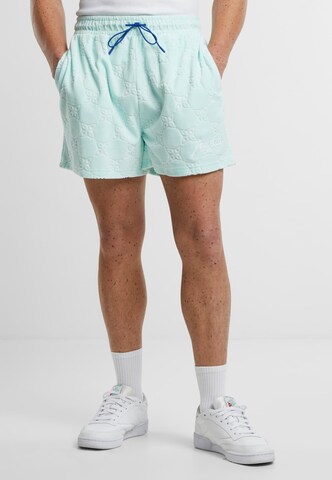 Pequs Regular Trousers in Blue: front