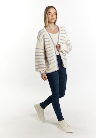 Cardigan DreiMaster Maritim en beige