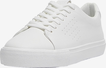 Sneaker bassa di Pull&Bear in bianco: frontale