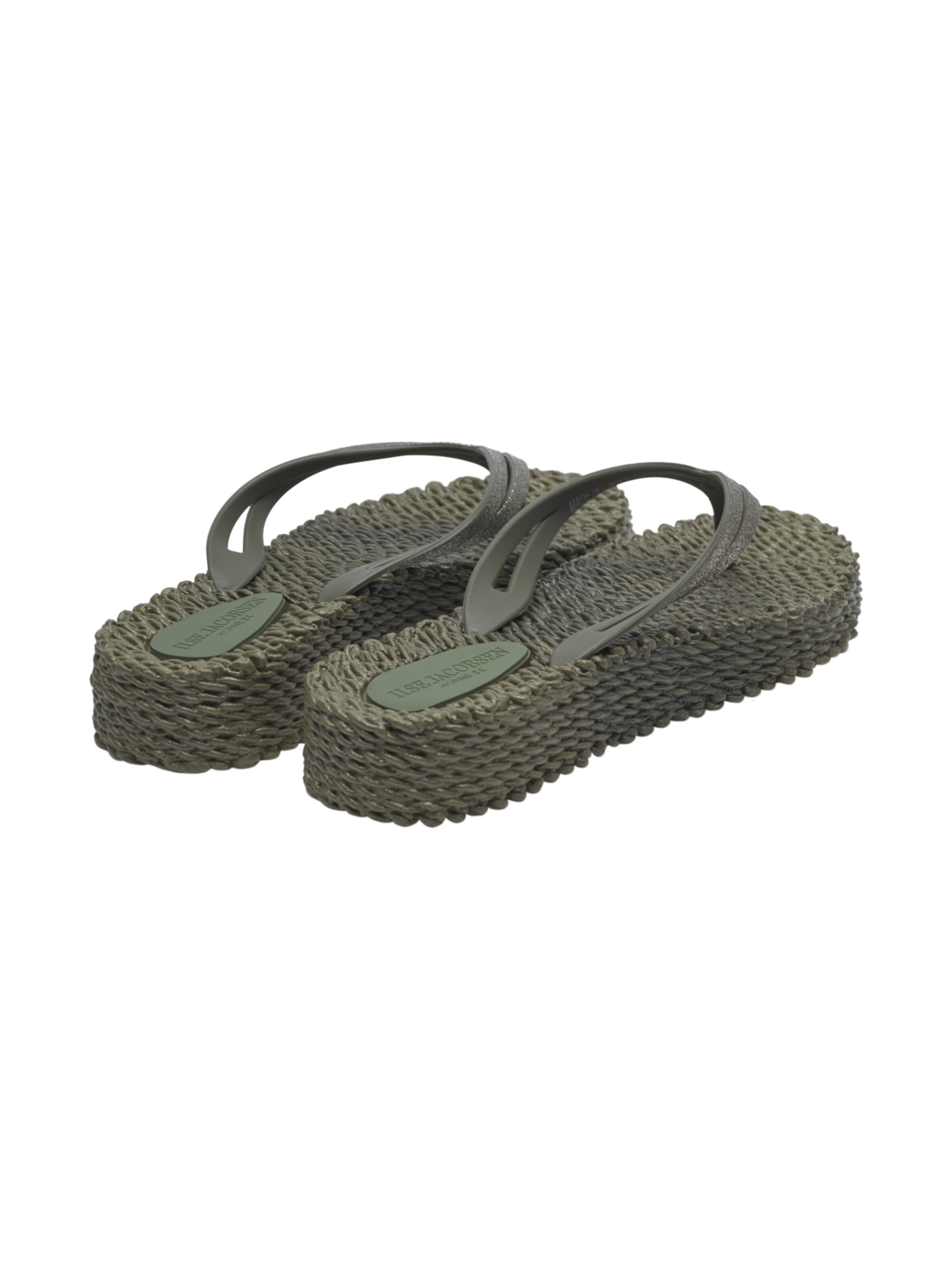 ILSE JACOBSEN Teenslipper 'CHEERFUL13' in Groen