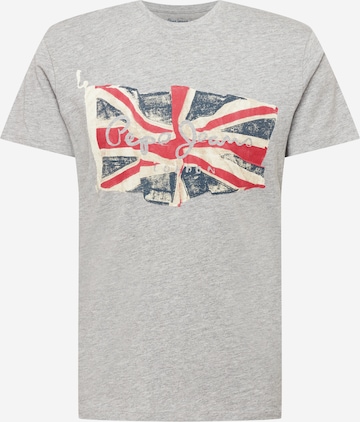 Pepe Jeans T-Shirt in Grau: predná strana