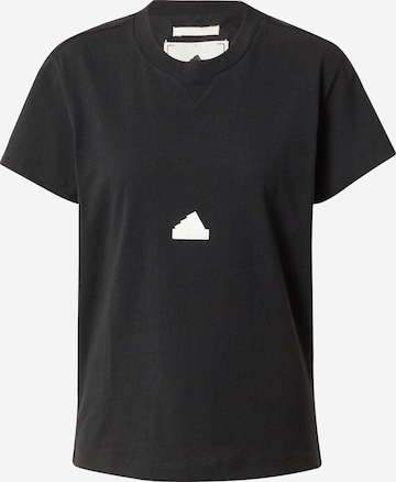 ADIDAS SPORTSWEAR Λειτουργικό μπλουζάκι 'Classic' σε μαύρο: μπροστά
