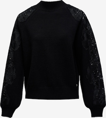 Salsa Jeans Pullover in Schwarz: Vorderseite