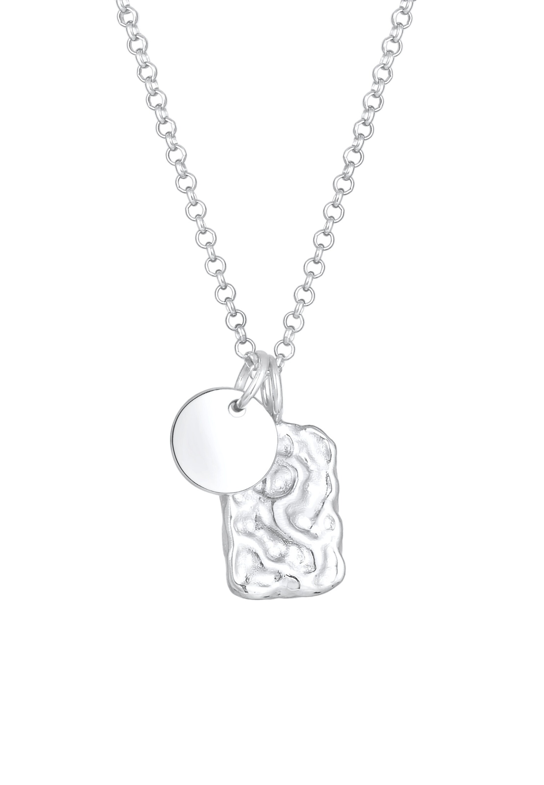 ELLI Ketting in Zilver: voorkant