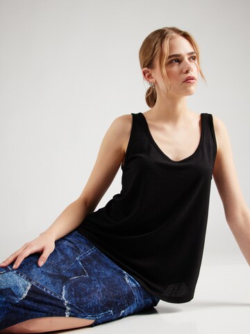 PIECES - Top 'BILLO' em preto