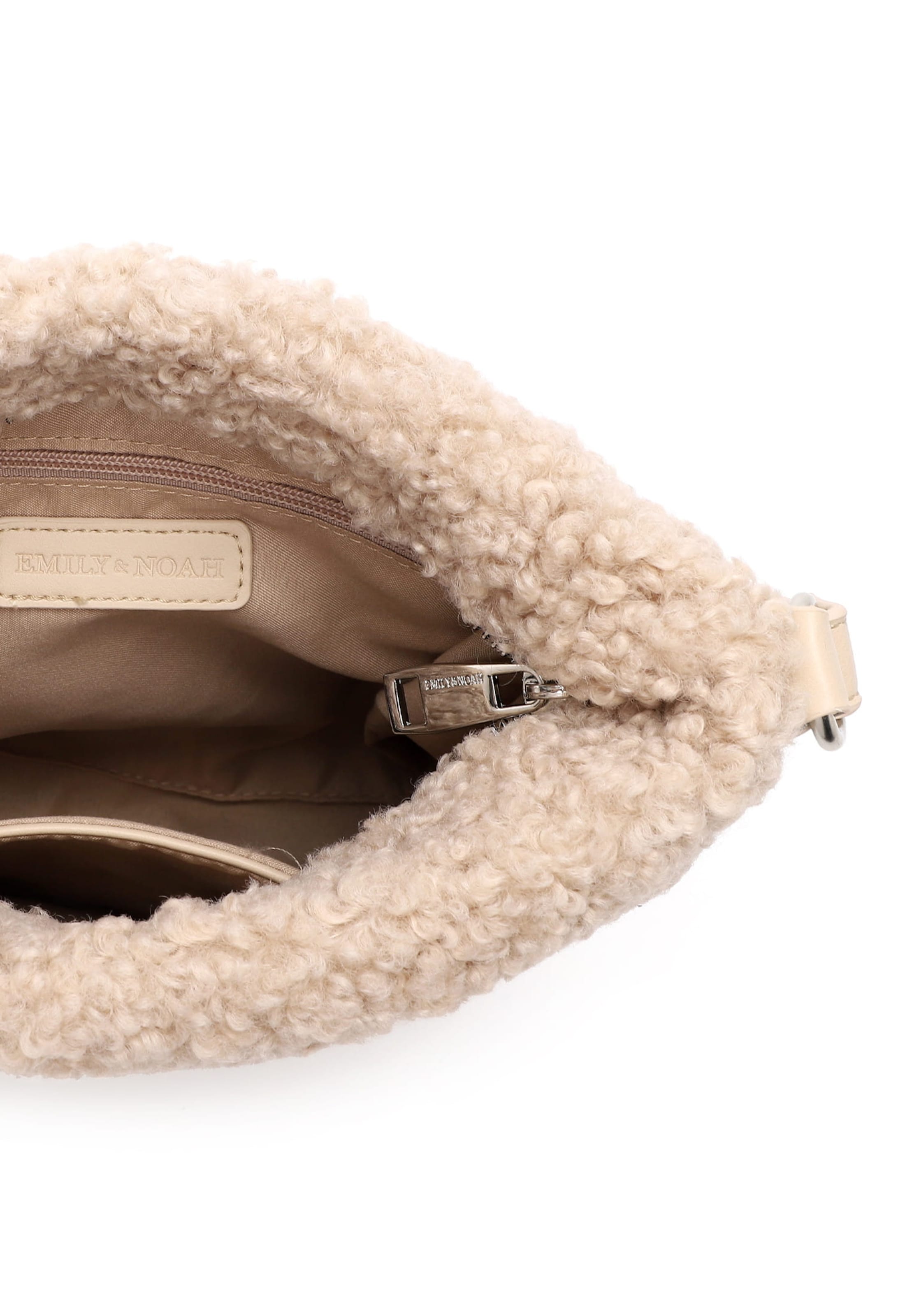 Borsa a tracolla 'Lucina' di Emily & Noah in beige