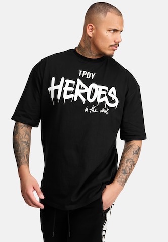 trueprodigy Shirt ' Dexter ' in Black: front