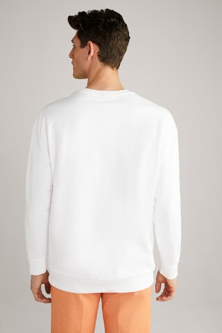 JOOP! Jeans Sweatshirt 'Alagon' in White