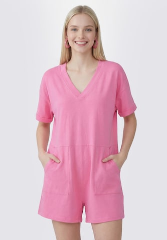 Combinaison MYMO en rose : devant
