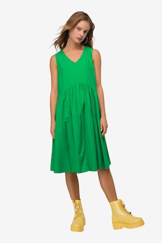 Robe LAURASØN en vert : devant