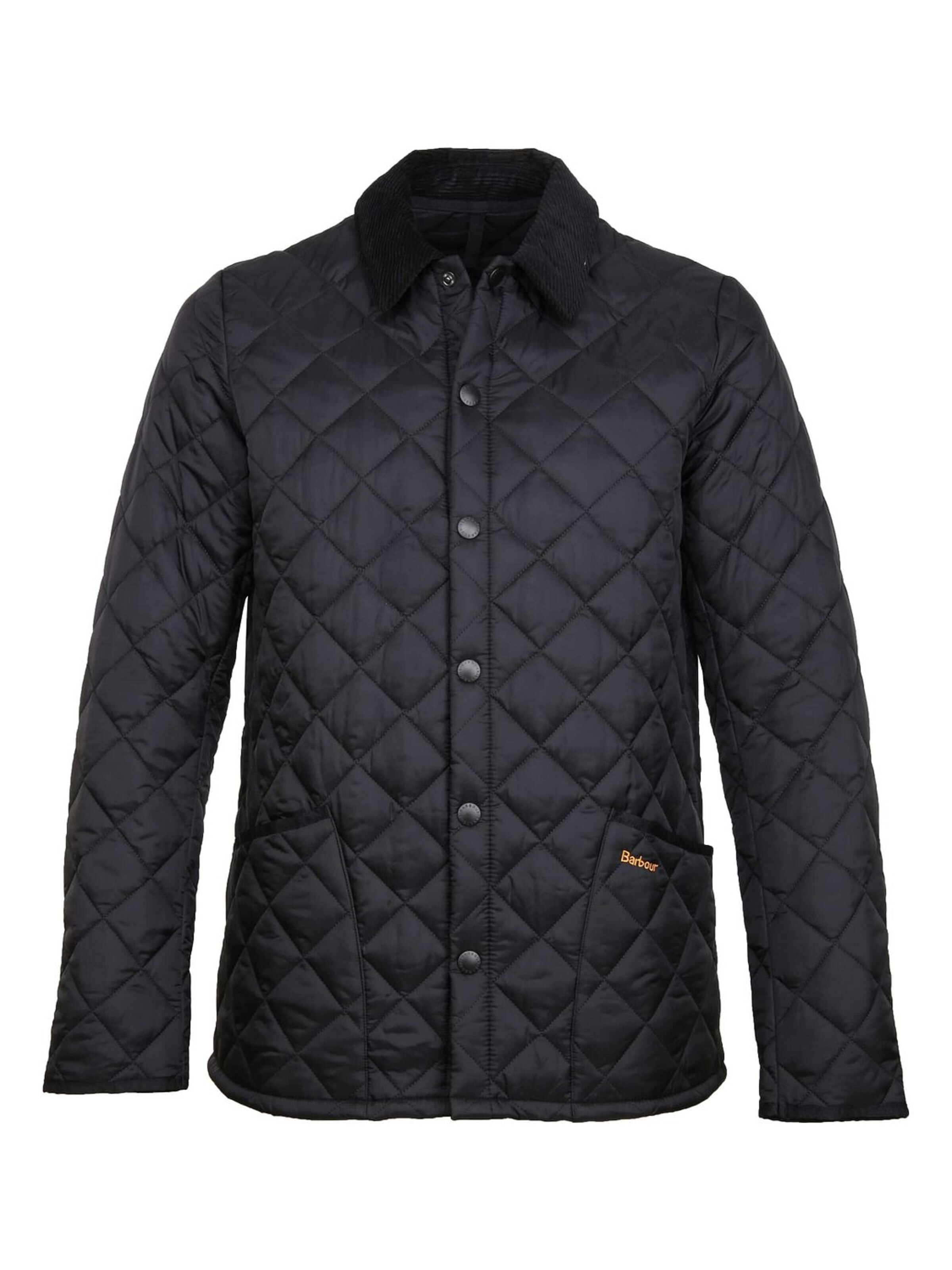 Barbour Winter Coat 'Heritage Liddesdale' in Black: front