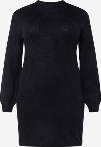 Object Curve Knitted dress 'EVE NONSIA' in Black: front