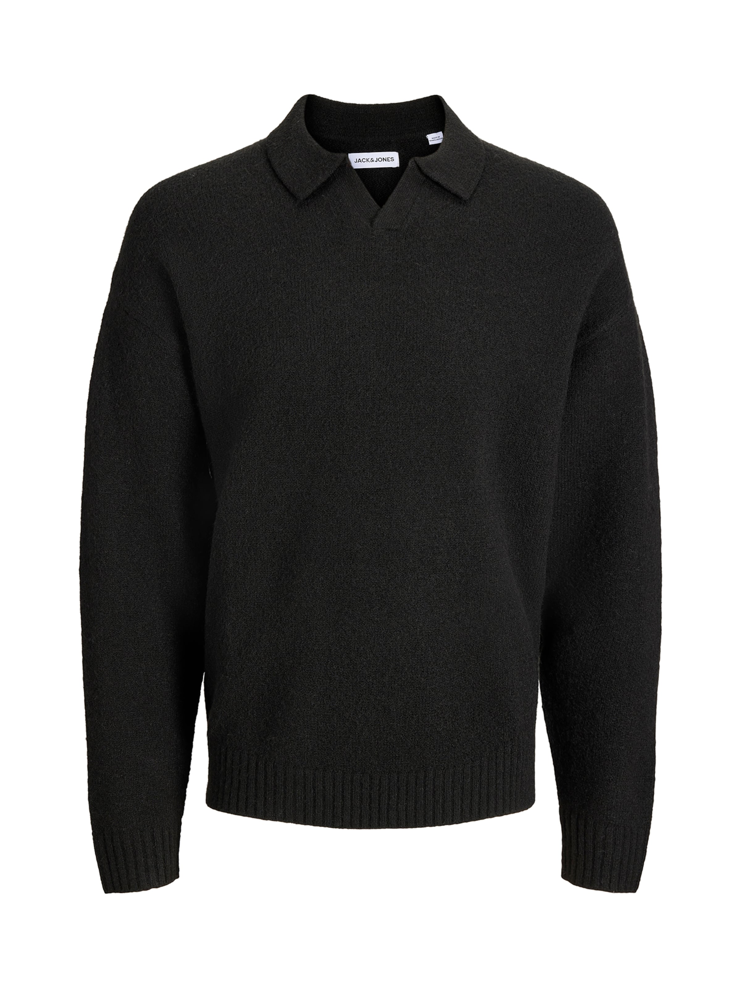 Jack & Jones Junior Trui 'JJESOHO' in Zwart: voorkant