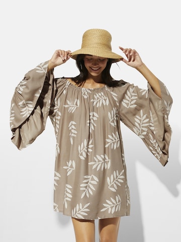 bonprix Strandkleid in Grau: Vorderseite