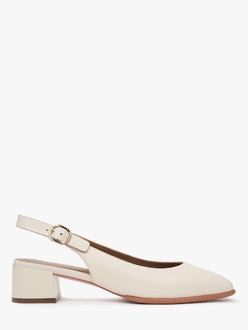 Estro Pumps '688-566' in Beige: voorkant