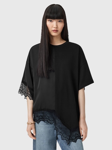 T-shirt 'LENNY' AllSaints en noir : devant
