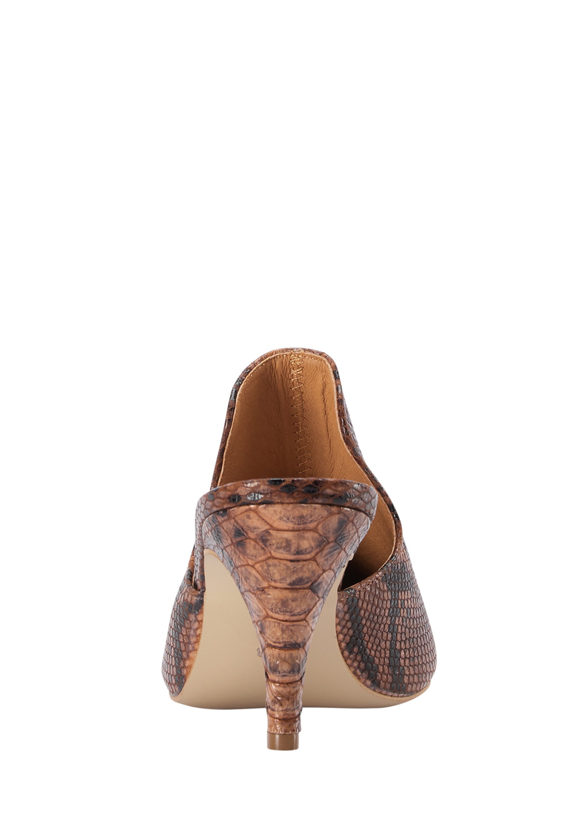 DreiMaster Klassik Klapki w kolorze brązowy