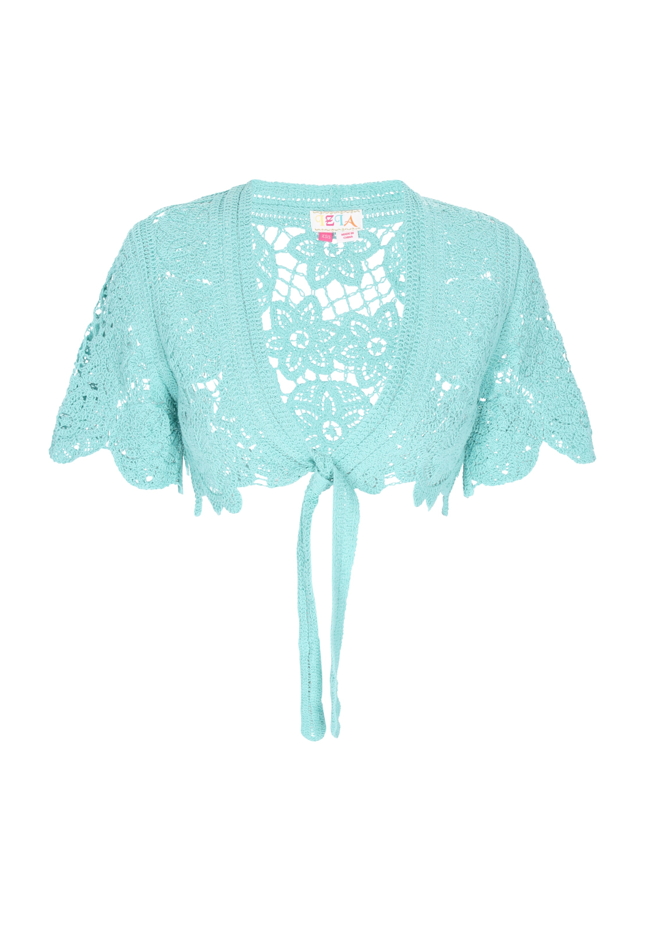 IZIA Bolerko – zelená: přední strana