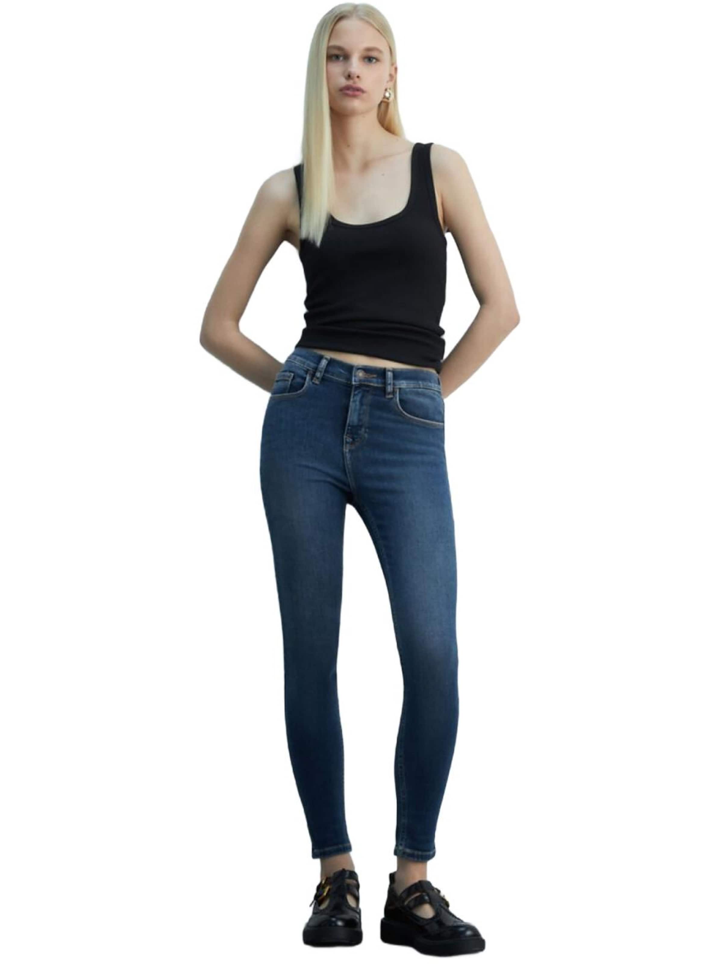 LTB Jeans Skinny Jeans 'LTB Jeans Tanya X Skinny Leg Mid Waist Jeanshose' in Blauw: voorkant