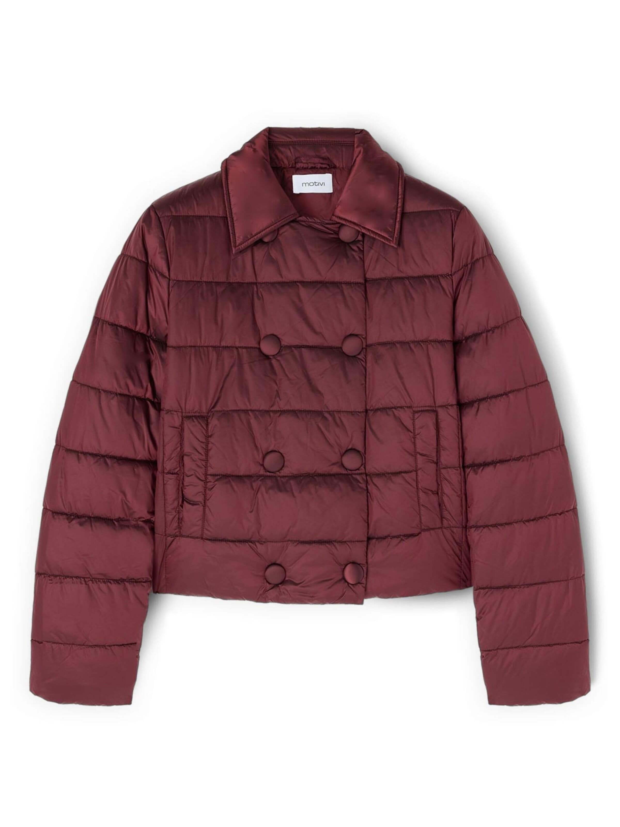 Veste d’hiver MOTIVI en rouge : devant