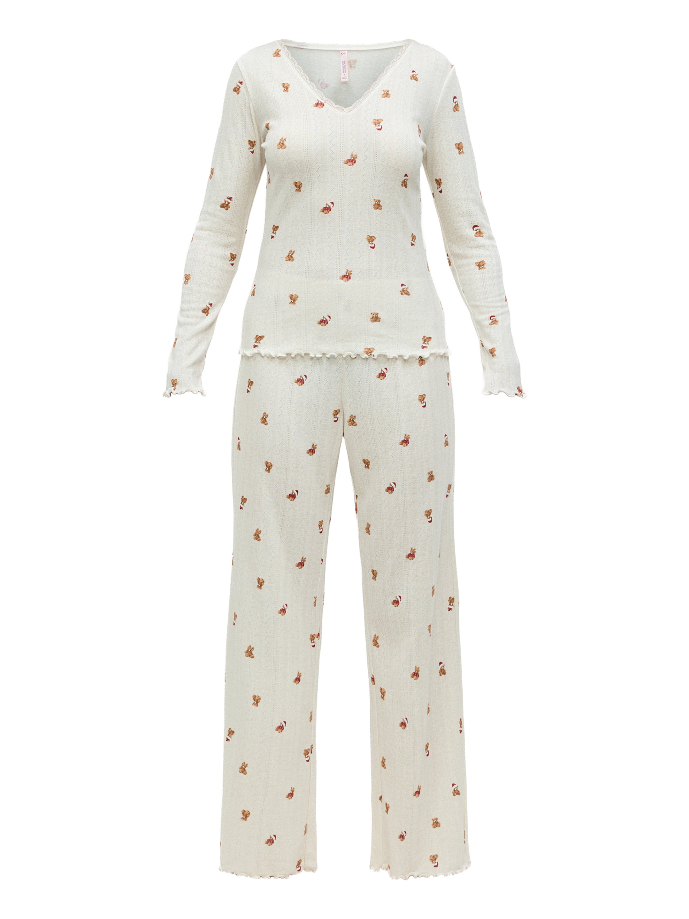 smėlio Hunkemöller Pižama: priekis