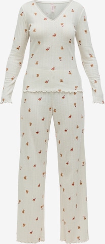 Hunkemöller Pyjama värissä beige: etupuoli